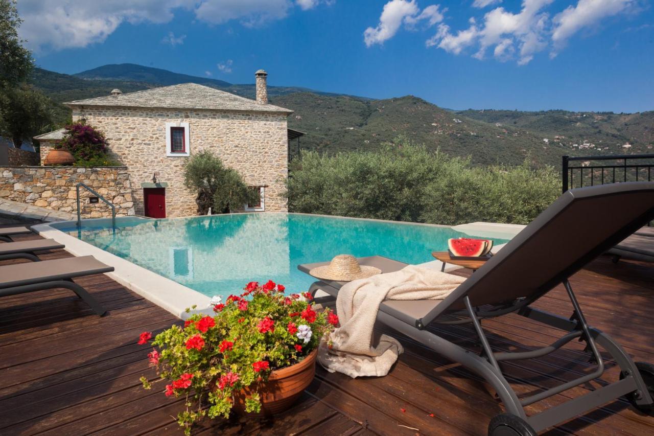 Villa Andromachi By Pelion Esties Ano Gatzea المظهر الخارجي الصورة